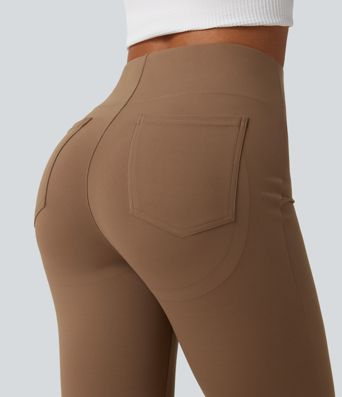 Halara Flex™ DayStretch High Waisted Butt Lifting Bootcut Work Pants with Pockets Halara Flex™ DayStretch High Waisted Butt Lifting Bootcut Work Pants with Pockets