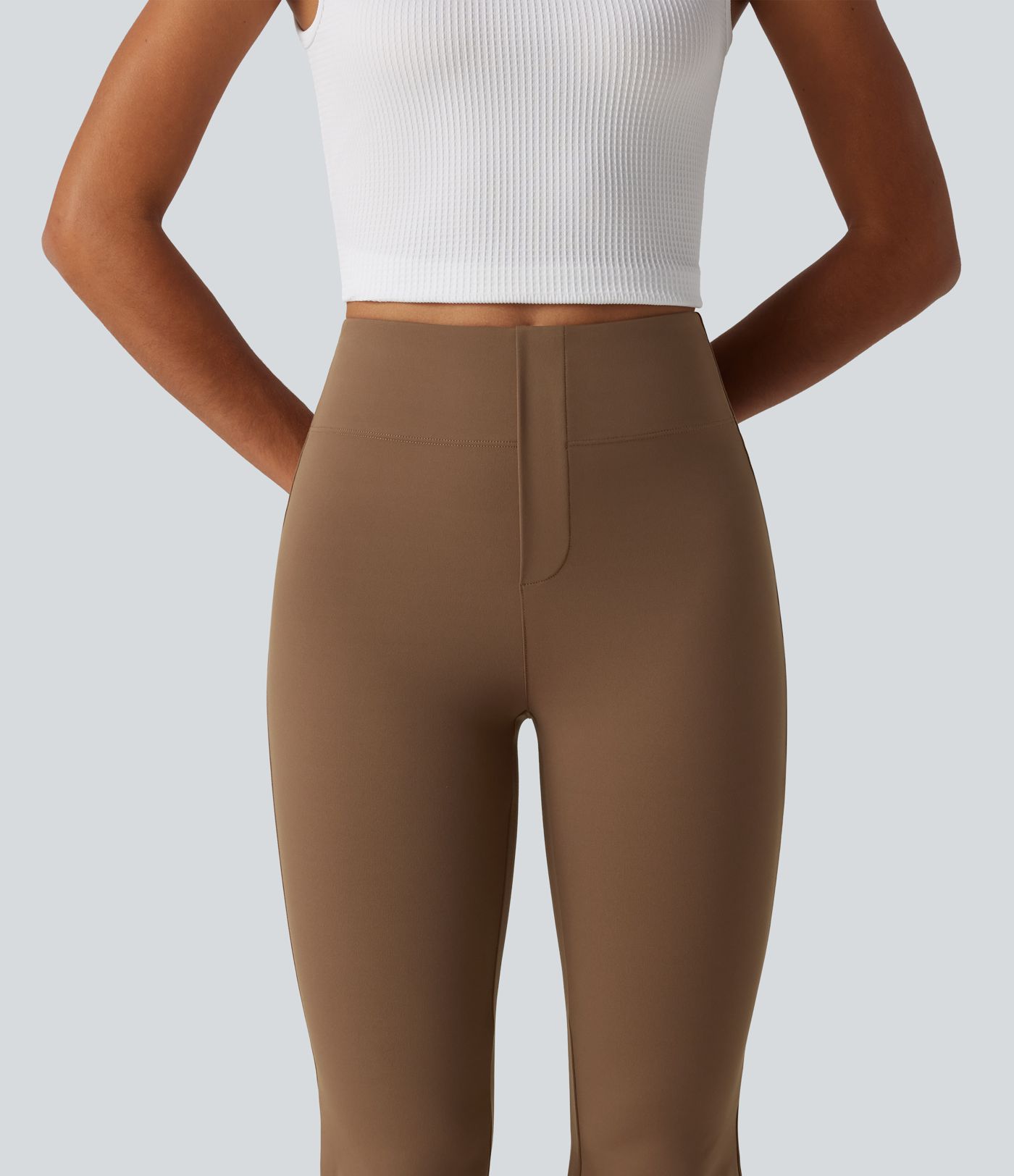 Halara Flex™ DayStretch High Waisted Butt Lifting Bootcut Work Pants with Pockets Halara Flex™ DayStretch High Waisted Butt Lifting Bootcut Work Pants with Pockets