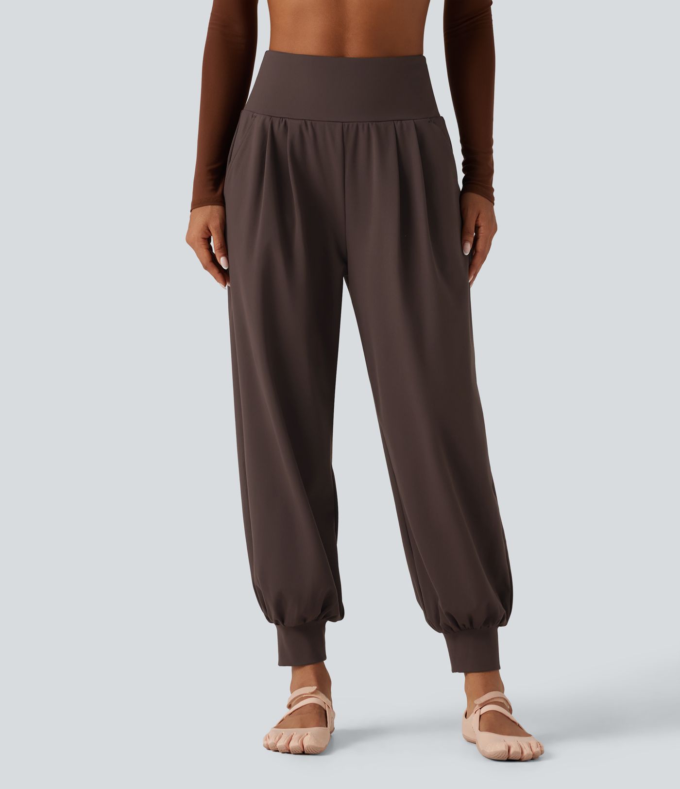 High Waisted Yoga Jogger with Pockets
