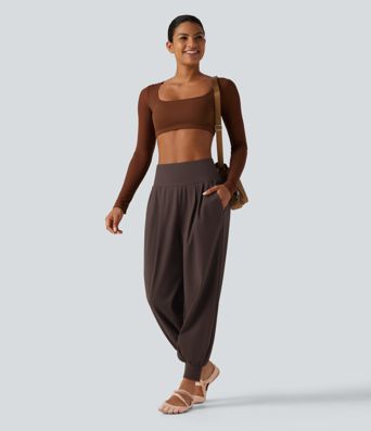 High Waisted Yoga Jogger with Pockets
