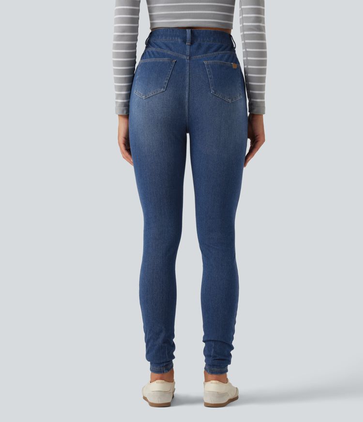 Halara Flex™ High Waisted Skinny Casual Jeans with Pockets