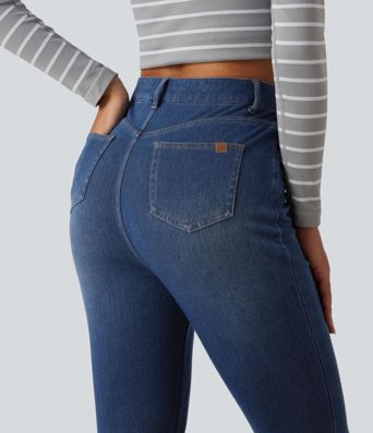 Halara Flex™ High Waisted Skinny Casual Jeans with Pockets
