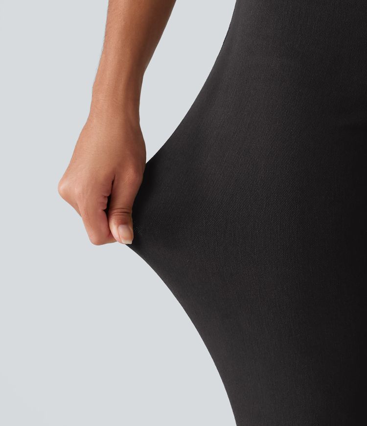Halara Flex™ – Lässige Skinny-Jeans mit hohem Bund und Taschen