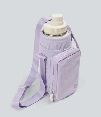 Yoga Crossbody Bag with Zipper Pocket 