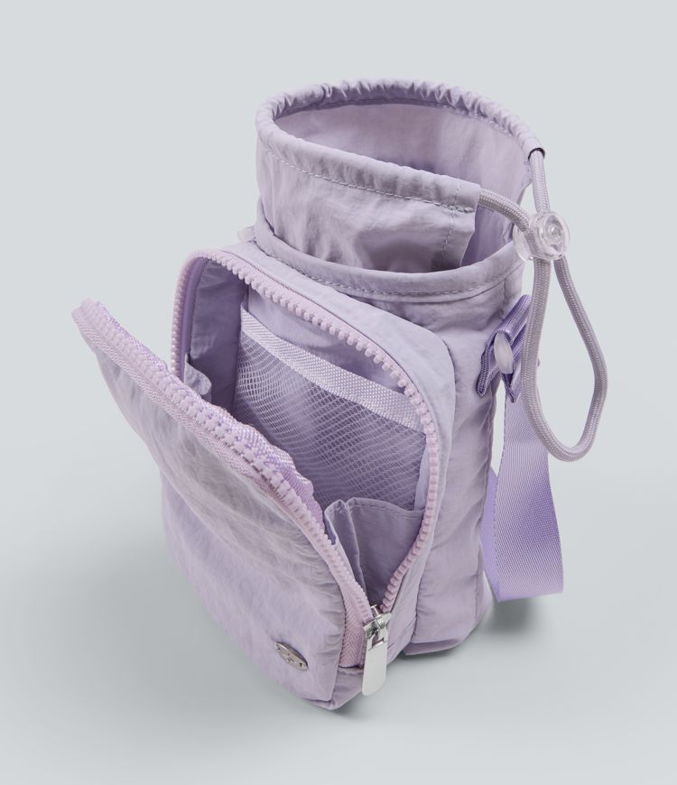 Yoga Crossbody Bag with Zipper Pocket 