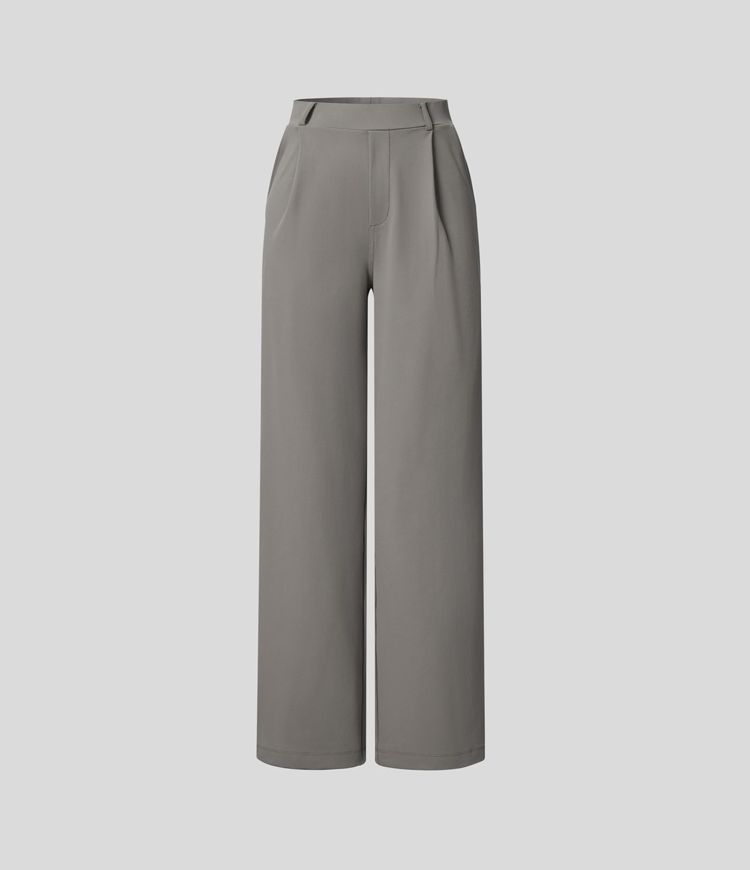 Halara Flex™ DayStretch High Waisted Pocket Straight Leg Work Pants Halara Flex™ DayStretch High Waisted Pocket Straight Leg Work Pants