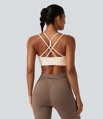 SoftlyZero™ Plush - Sport-BH mit leichtem Support und überkreuztem Design SoftlyZero™ Plush - Sport-BH mit leichtem Support und überkreuztem Design