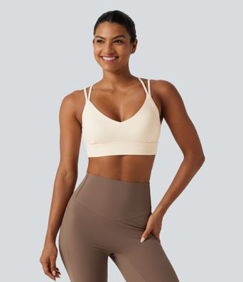 SoftlyZero™ Plush - Sport-BH mit leichtem Support und überkreuztem Design SoftlyZero™ Plush - Sport-BH mit leichtem Support und überkreuztem Design