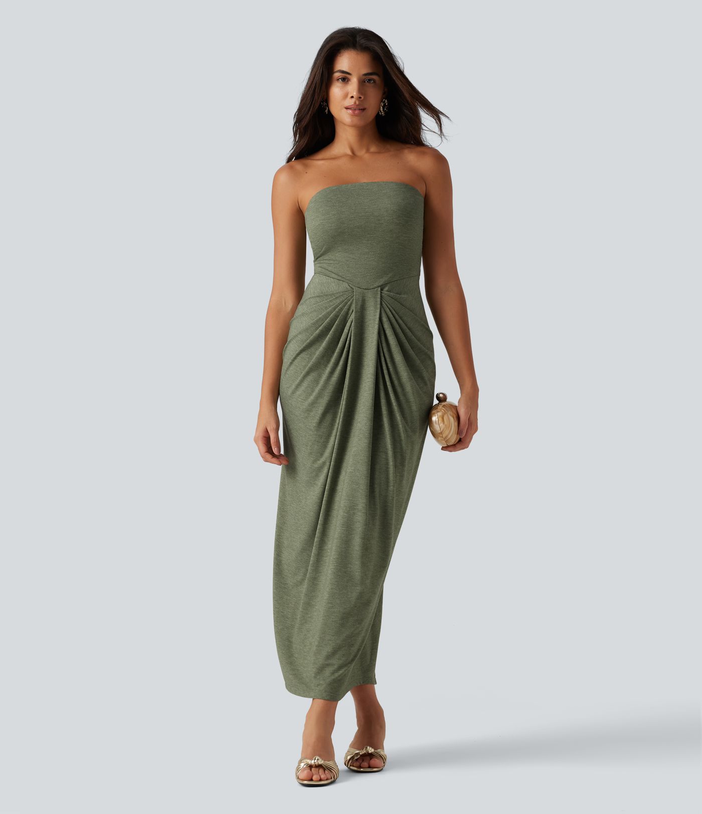 Tube Built-in Bra Maxi Party Dress Tube Built-in Bra Maxi Party Dress