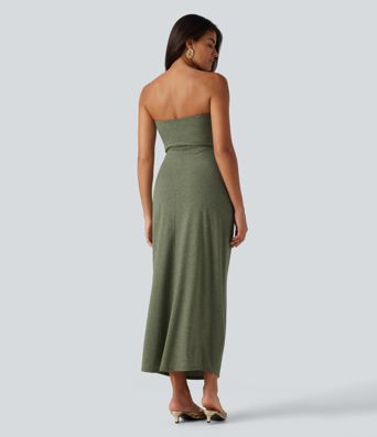 Tube Built-in Bra Maxi Party Dress Tube Built-in Bra Maxi Party Dress