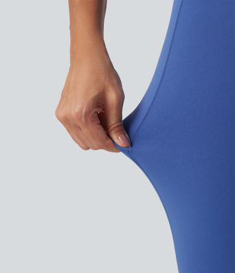 High Waisted Tummy Control Fleece Dance Balloon Joggers with Pockets