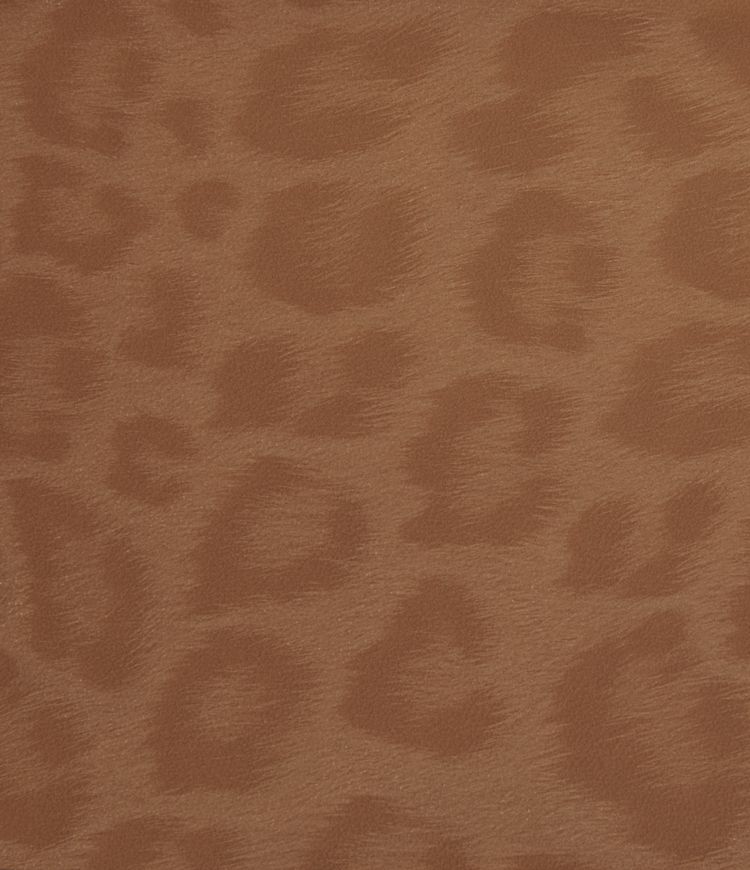High Waisted Tummy Control Stretchy PU Leopard Print Fleece Casual Leggings with Pockets