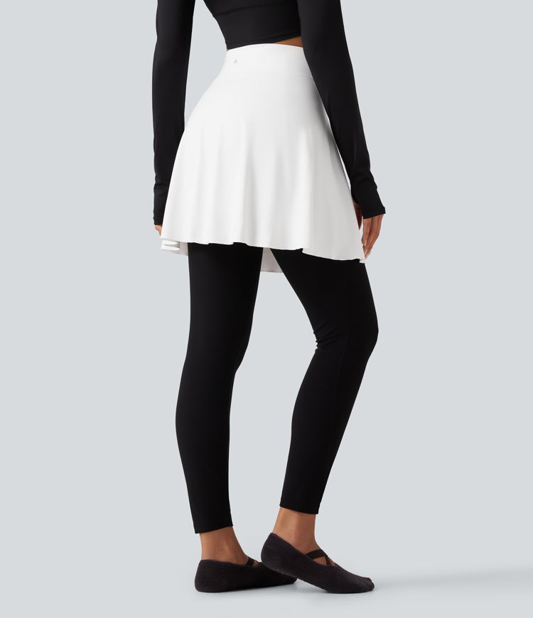 SoftlyZero™ High Waisted A-line Mini Dance Skirts SoftlyZero™ High Waisted A-line Mini Dance Skirts