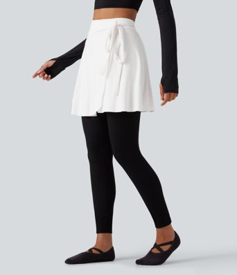SoftlyZero™ High Waisted A-line Mini Dance Skirts SoftlyZero™ High Waisted A-line Mini Dance Skirts