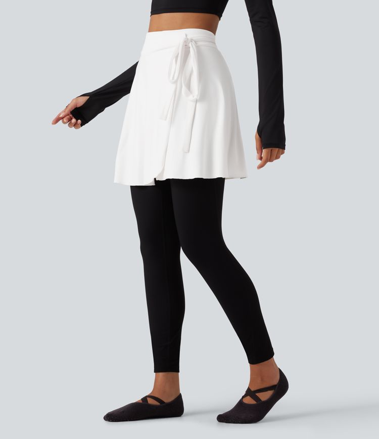SoftlyZero™ High Waisted A-line Mini Dance Skirts SoftlyZero™ High Waisted A-line Mini Dance Skirts
