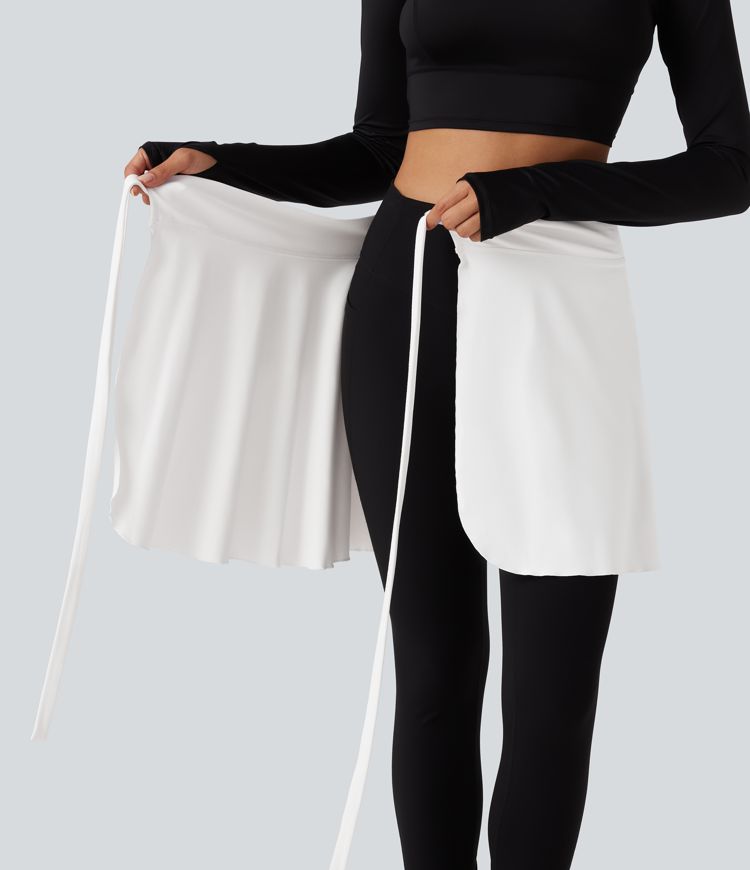 SoftlyZero™ High Waisted A-line Mini Dance Skirts SoftlyZero™ High Waisted A-line Mini Dance Skirts