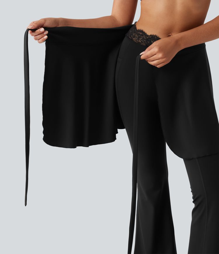 SoftlyZero™ High Waisted A-line Mini Dance Skirts SoftlyZero™ High Waisted A-line Mini Dance Skirts