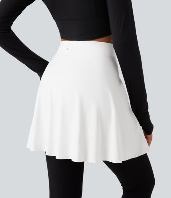 SoftlyZero™ High Waisted A-line Mini Dance Skirts SoftlyZero™ High Waisted A-line Mini Dance Skirts