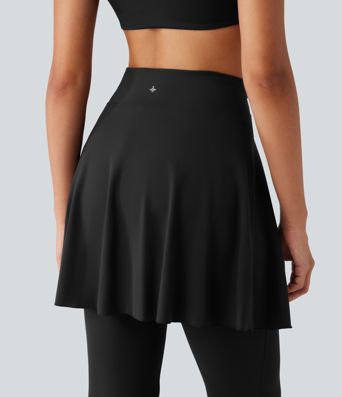 SoftlyZero™ High Waisted A-line Mini Dance Skirts SoftlyZero™ High Waisted A-line Mini Dance Skirts