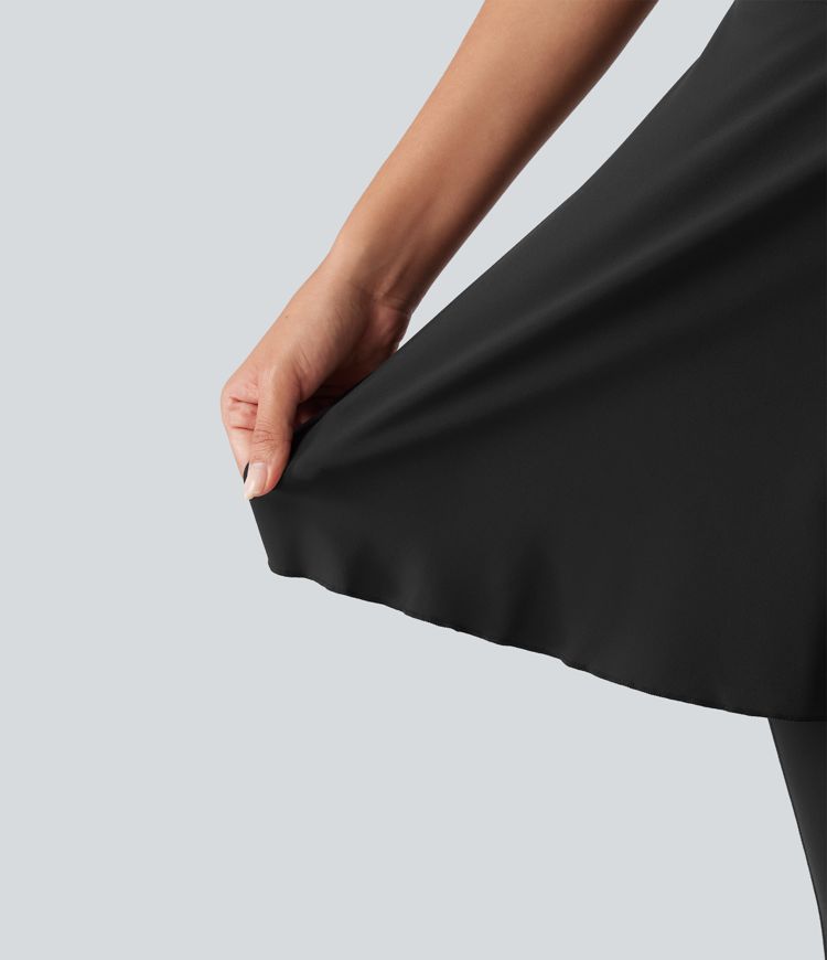 SoftlyZero™ High Waisted A-line Mini Dance Skirts SoftlyZero™ High Waisted A-line Mini Dance Skirts