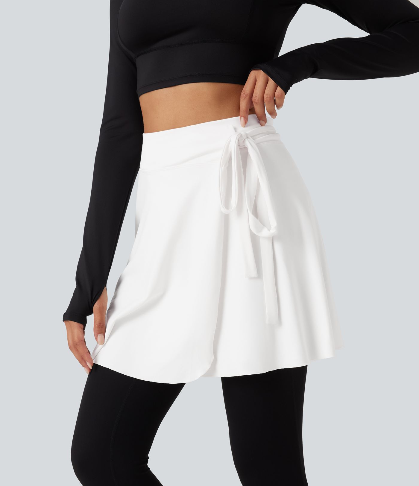 SoftlyZero™ High Waisted A-line Mini Dance Skirts SoftlyZero™ High Waisted A-line Mini Dance Skirts
