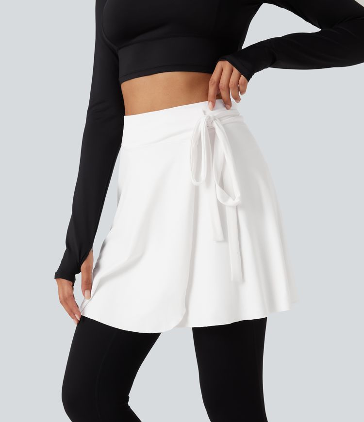 SoftlyZero™ High Waisted A-line Mini Dance Skirts SoftlyZero™ High Waisted A-line Mini Dance Skirts