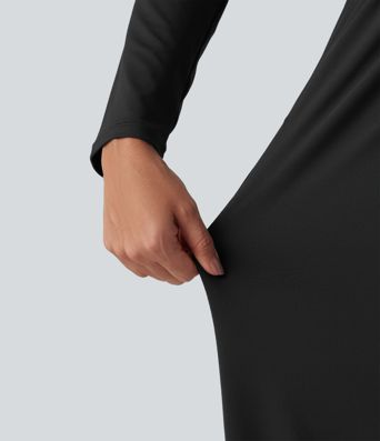 Stand Collar Long Sleeve Straight Leg Jumpsuit with Pockets-Easy Peezy Edition Stand Collar Long Sleeve Straight Leg Jumpsuit with Pockets-Easy Peezy Edition