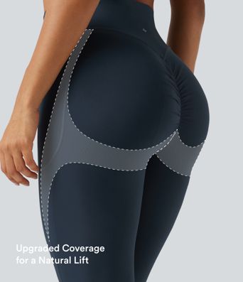 Halara UltraSculpt™ High Waisted Scrunch Butt Lifting Tummy Control Shaping Training Leggings with Pockets Halara UltraSculpt™ High Waisted Scrunch Butt Lifting Tummy Control Shaping Training Leggings with Pockets