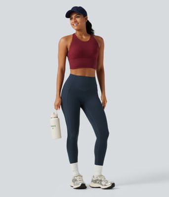 Halara UltraSculpt™ High Waisted Scrunch Butt Lifting Tummy Control Shaping Training Leggings with Pockets Halara UltraSculpt™ High Waisted Scrunch Butt Lifting Tummy Control Shaping Training Leggings with Pockets