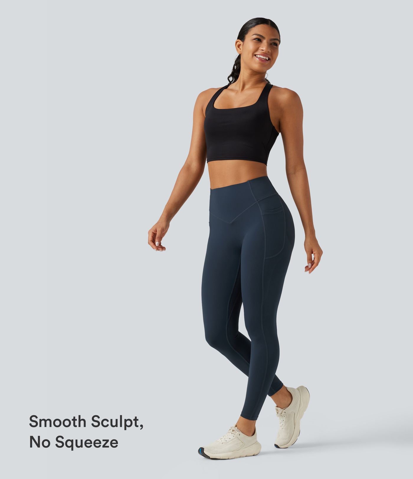 Halara UltraSculpt™ High Waisted Scrunch Butt Lifting Tummy Control Shaping Training Leggings with Pockets Halara UltraSculpt™ High Waisted Scrunch Butt Lifting Tummy Control Shaping Training Leggings with Pockets