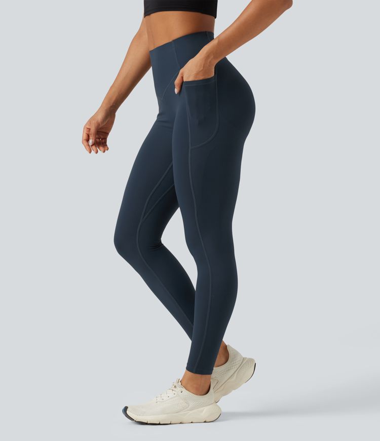 Halara UltraSculpt™ High Waisted Scrunch Butt Lifting Tummy Control Shaping Training Leggings with Pockets Halara UltraSculpt™ High Waisted Scrunch Butt Lifting Tummy Control Shaping Training Leggings with Pockets