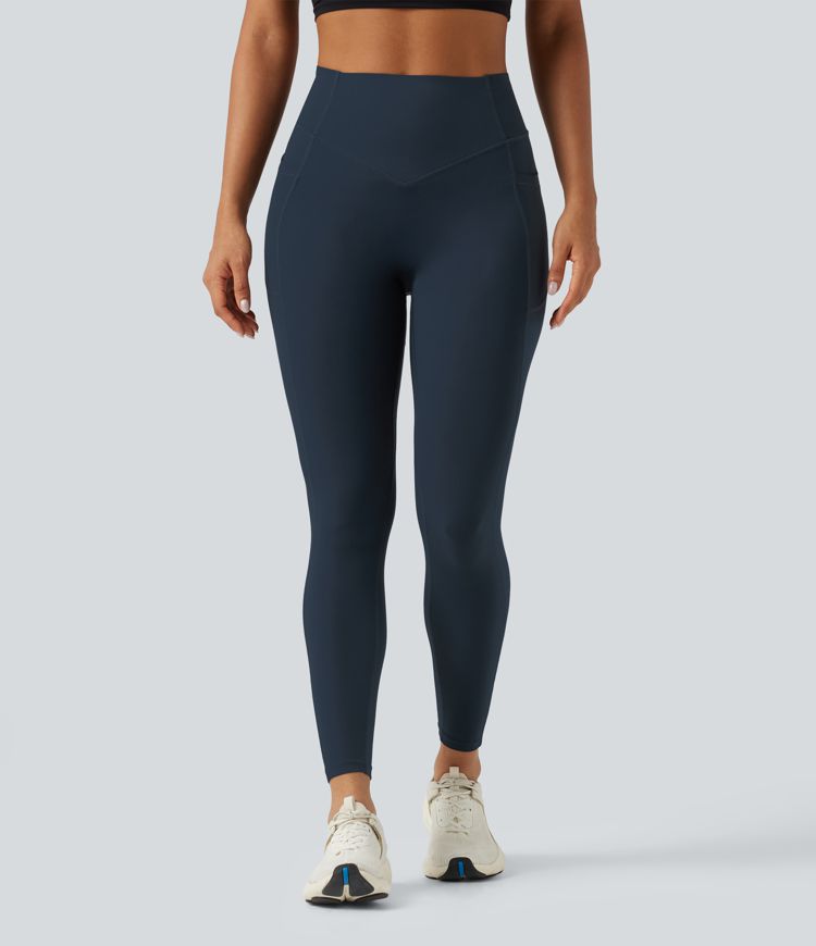 Halara UltraSculpt™ High Waisted Scrunch Butt Lifting Tummy Control Shaping Training Leggings with Pockets Halara UltraSculpt™ High Waisted Scrunch Butt Lifting Tummy Control Shaping Training Leggings with Pockets