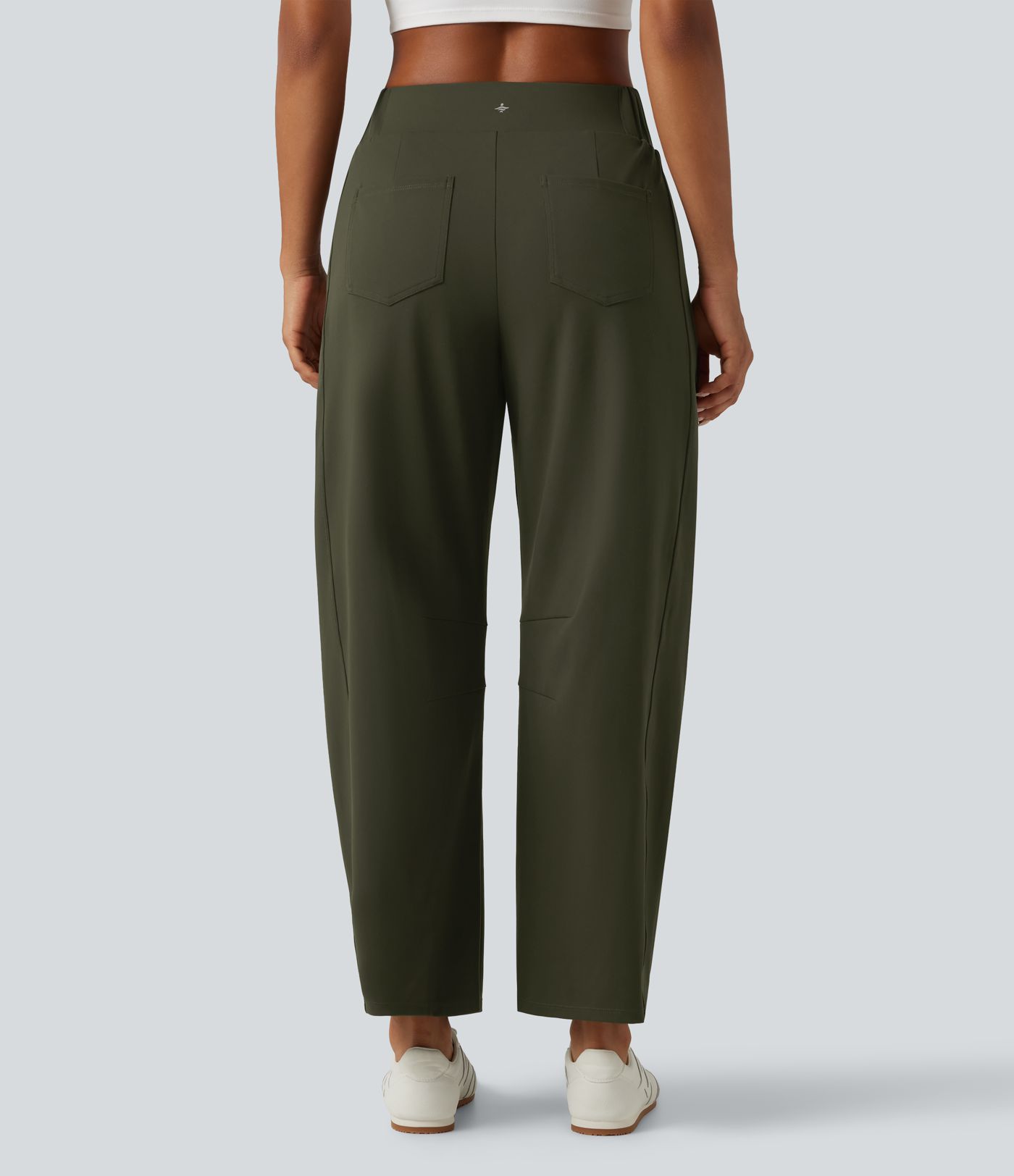 DayStretch Mid Rise Barrel Leg Yoga Pants with Pockets DayStretch Mid Rise Barrel Leg Yoga Pants with Pockets