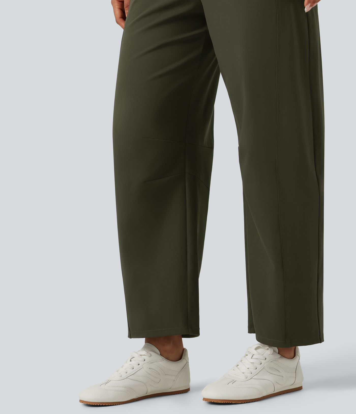 DayStretch Mid Rise Barrel Leg Yoga Pants with Pockets DayStretch Mid Rise Barrel Leg Yoga Pants with Pockets