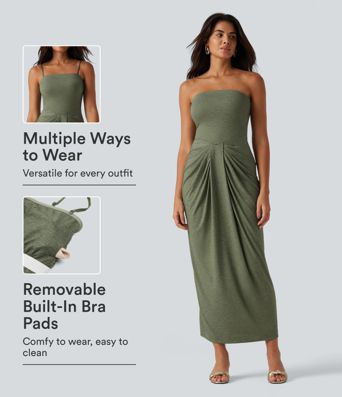 Tube Built-in Bra Maxi Party Dress Tube Built-in Bra Maxi Party Dress