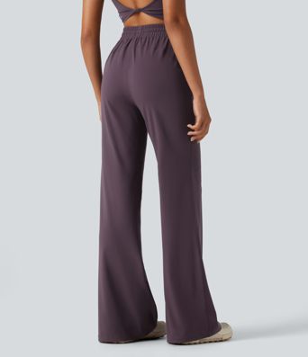 Halara UltraSculpt™ High Waisted Drawstring Flare Yoga Pants with Pockets
