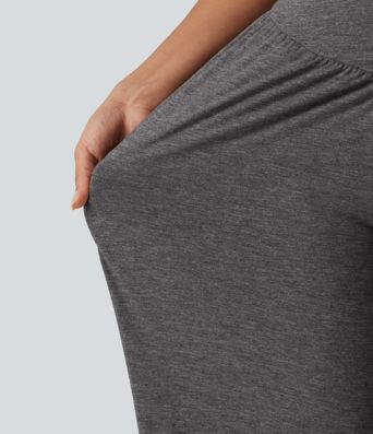 High Waisted V Shaped Yoga Joggers with Pockets High Waisted V Shaped Yoga Joggers with Pockets