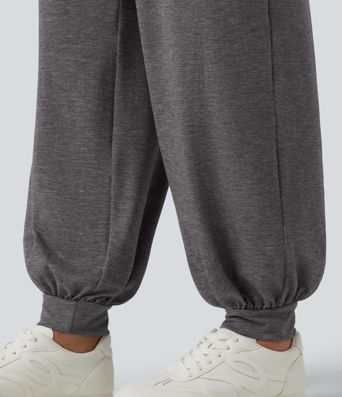 High Waisted V Shaped Yoga Joggers with Pockets High Waisted V Shaped Yoga Joggers with Pockets