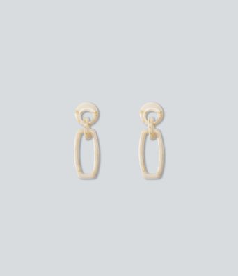 Plastic Geometric Earrings