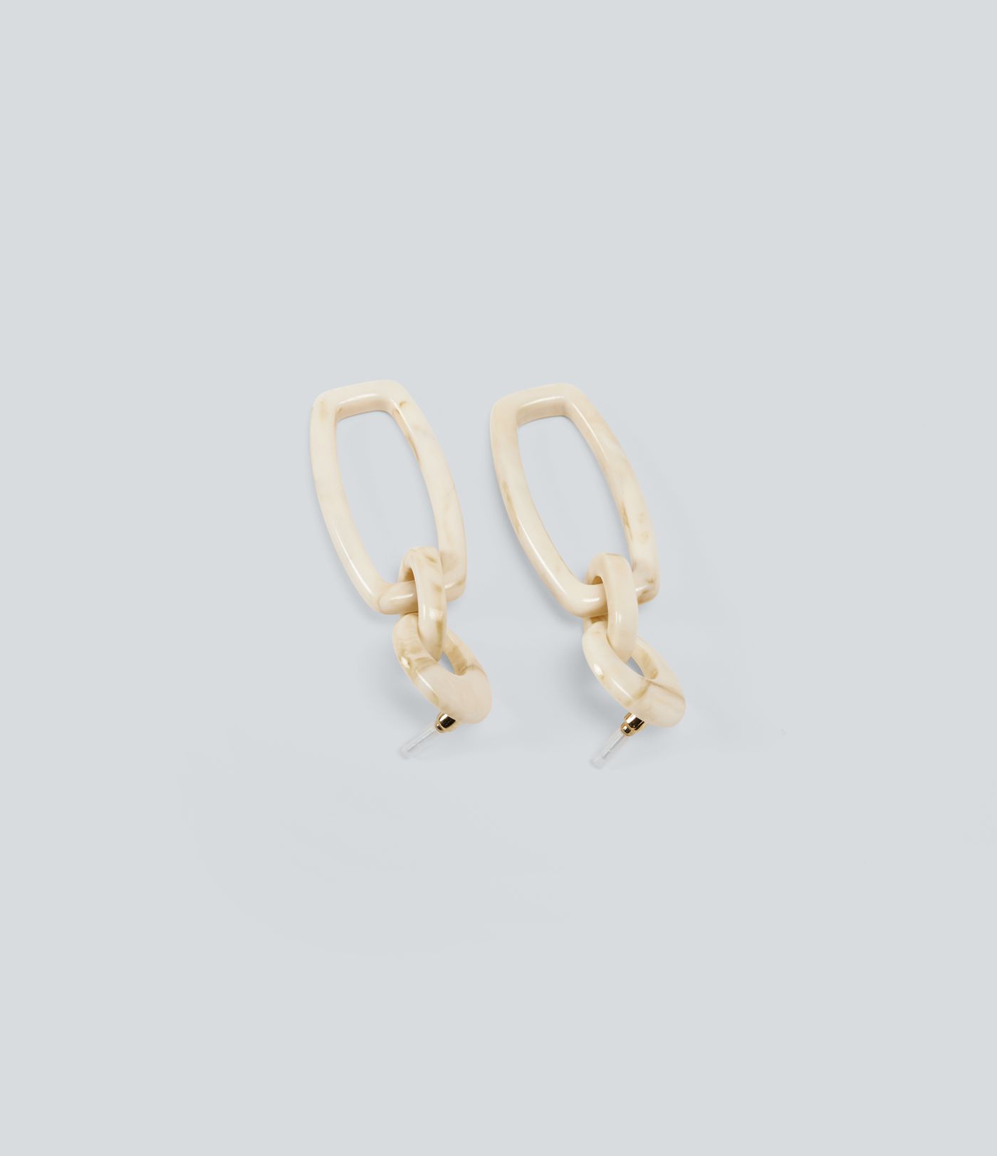 Plastic Geometric Earrings