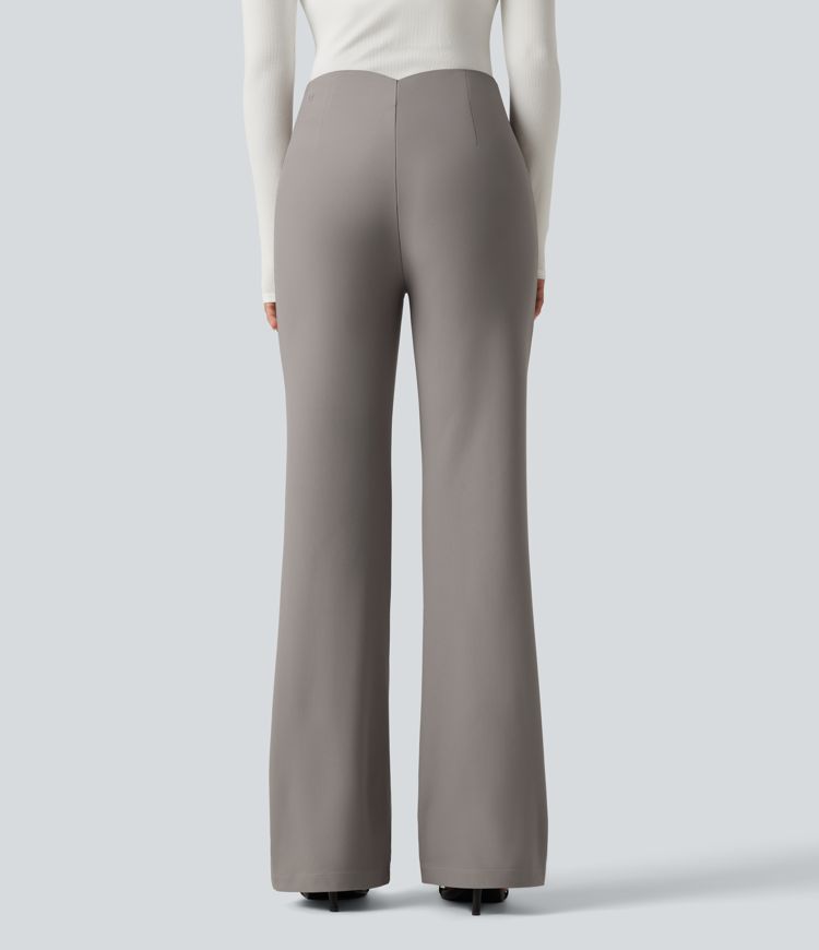 Halara Flex™ højtaljede kypert-arbejdsbukser i bootcut med lommer Halara Flex™ højtaljede kypert-arbejdsbukser i bootcut med lommer