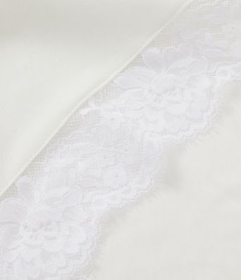 V‑Neck Lace Twisted Long Sleeve Casual Top