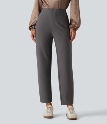 High Waisted Tapered Work Pants
