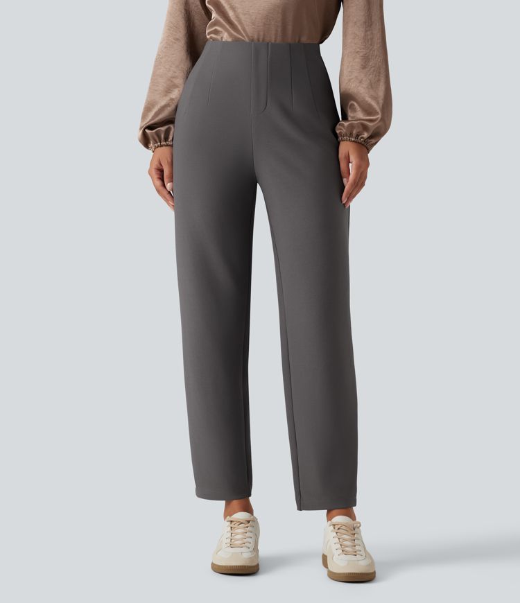 High Waisted Tapered Work Pants
