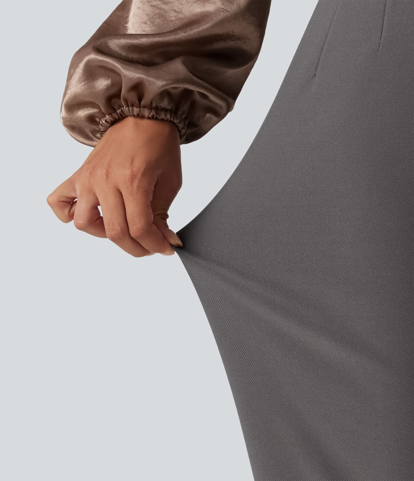 High Waisted Tapered Work Pants