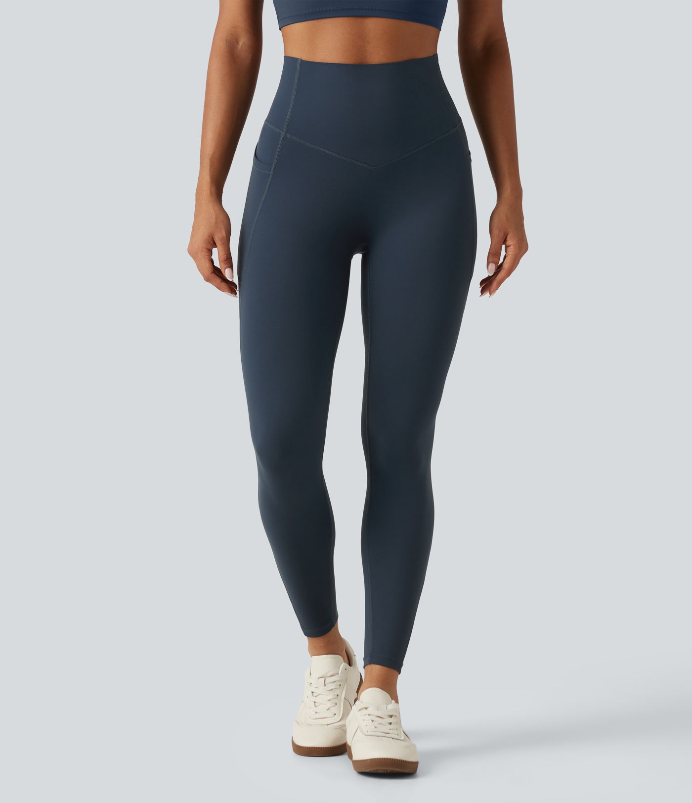 Halara UltraSculpt™ Curvy High Waisted Tummy Control Shaping Yoga Leggings with Pockets Halara UltraSculpt™ Curvy High Waisted Tummy Control Shaping Yoga Leggings with Pockets