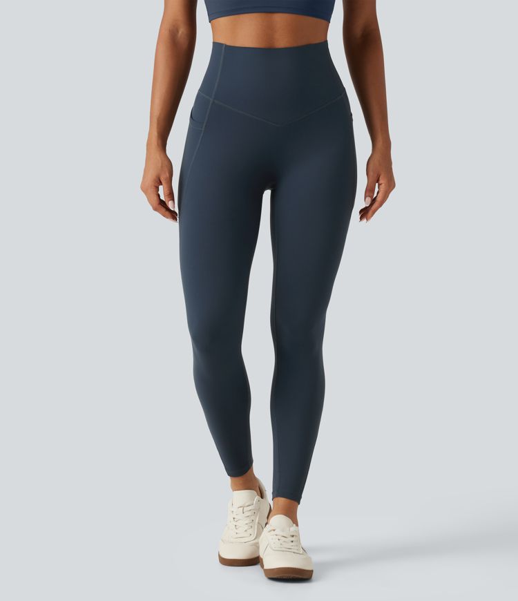 Halara UltraSculpt™ Curvy High Waisted Tummy Control Shaping Yoga Leggings with Pockets Halara UltraSculpt™ Curvy High Waisted Tummy Control Shaping Yoga Leggings with Pockets