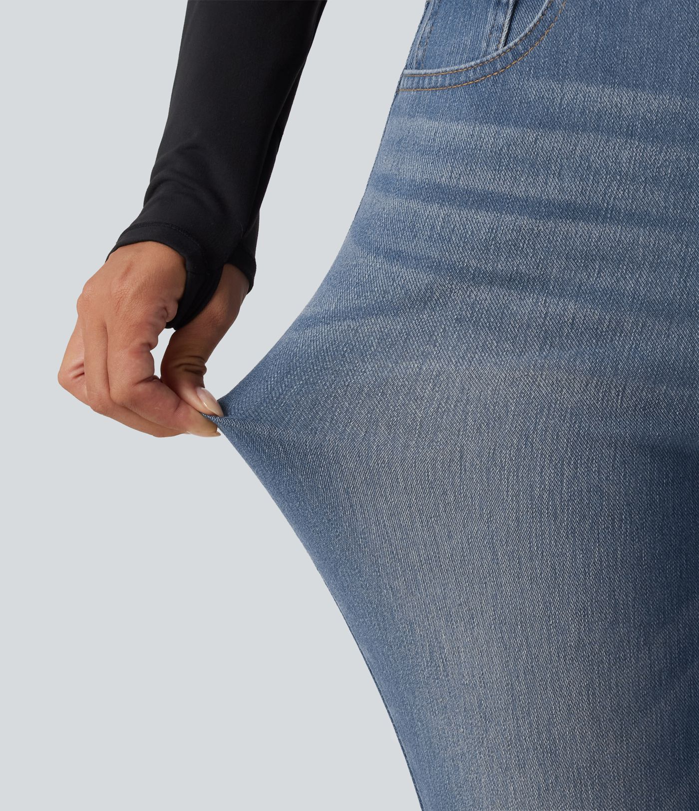 Halara Flex™ High Waisted Casual Skinny Jeans with Pockets