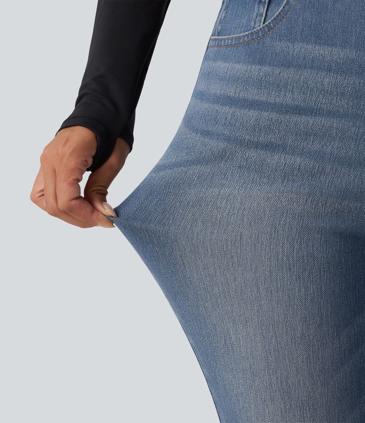Halara Flex™ High Waisted Casual Skinny Jeans with Pockets