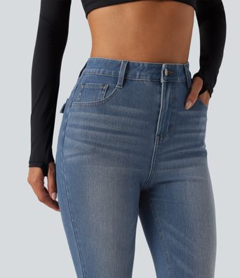 Halara Flex™ High Waisted Casual Skinny Jeans with Pockets